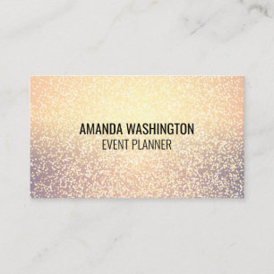 Glitter Blend Shimmer Background Business Card