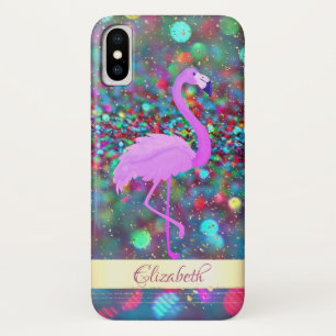 Glitter Bokeh  Gold Confetti,Flaming- Personalised Case-Mate iPhone Case