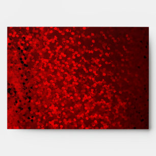 Glitter bokeh sparkle print envelope
