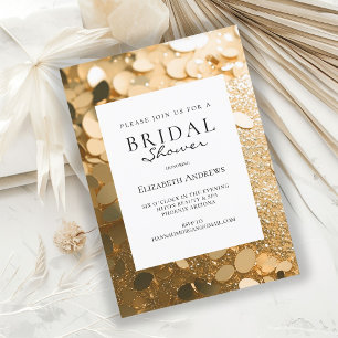 Glitter  Bridal Shower Invitation