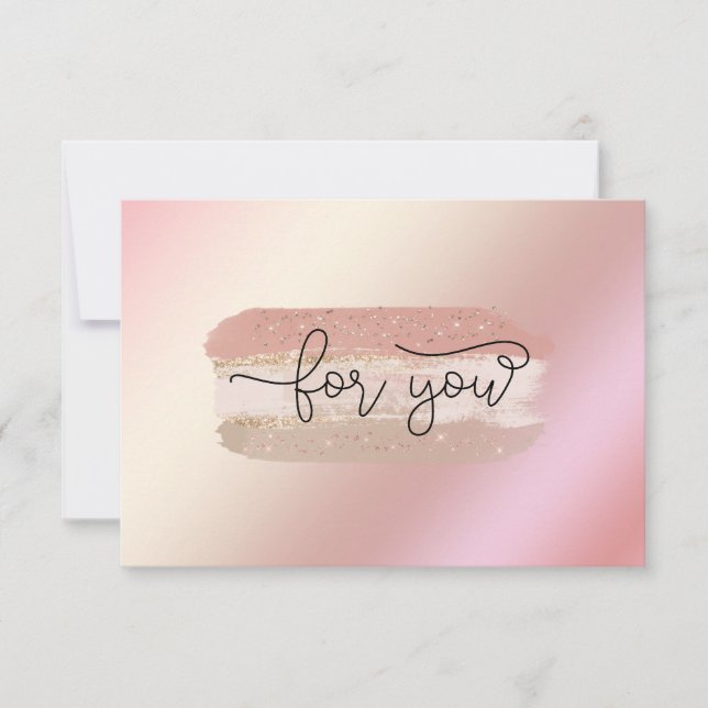 GLITTER BUSINESS CERTIFICATE gift for you (Front)