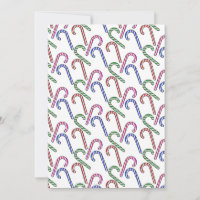 Glitter Candy Cane Pattern