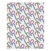 Glitter Candy Cane Pattern