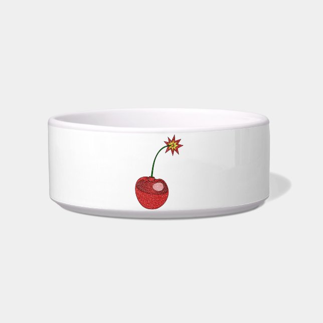 Glitter Cherry Bomb Bowl (Front)