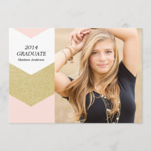 Glitter Collection Graduation Announcement
