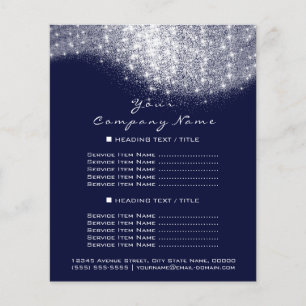 Glitter Confetti Prices Silver Grey Whit Blue Navy Flyer