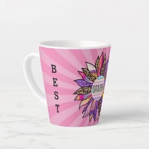 Glitter Customise Best Mama Ever Latte Mug