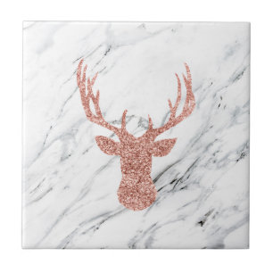 Glitter Deer Tile