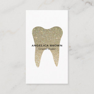 Glitter Dental Business Card