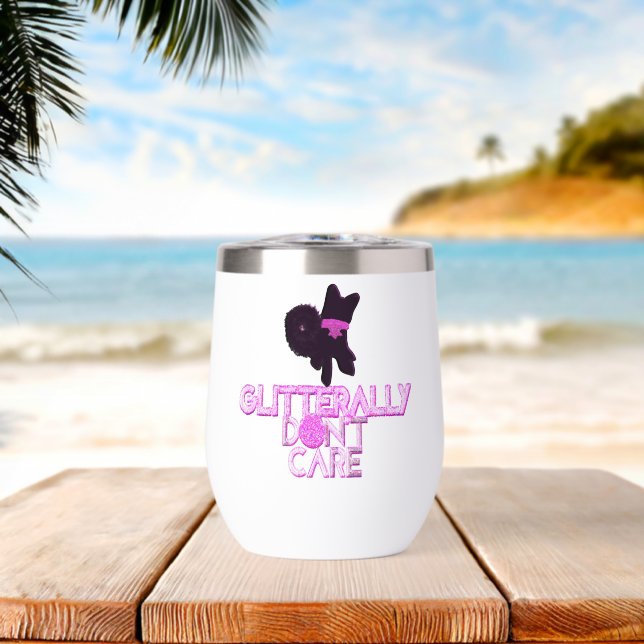 Glitter dog don't care (Beach (Rotated))