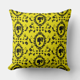 Glitter Doll Birthday Glam Fashion  Cushion