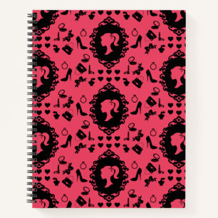 Glitter Doll Birthday Glam Fashion  Notebook