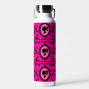 Glitter Doll Birthday Pink Glam Fashion  Water Bottle