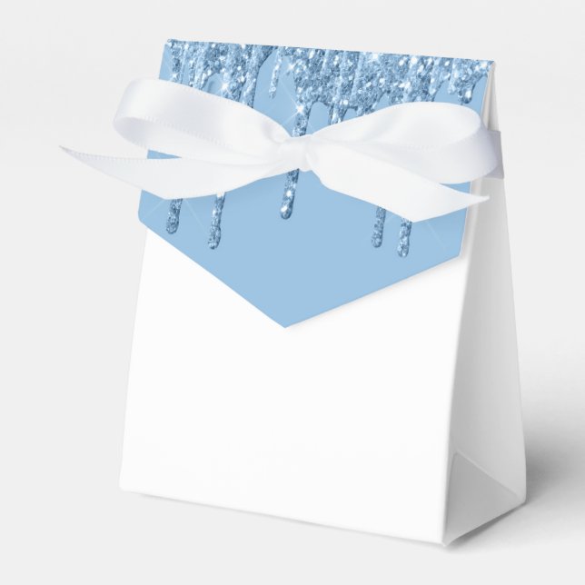 Glitter Drip Party Treat Box (Front Side)