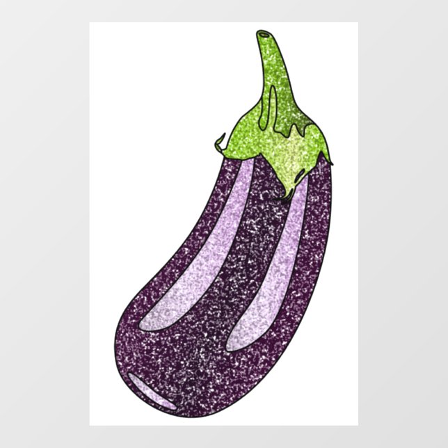 Glitter Eggplant (Sheet)