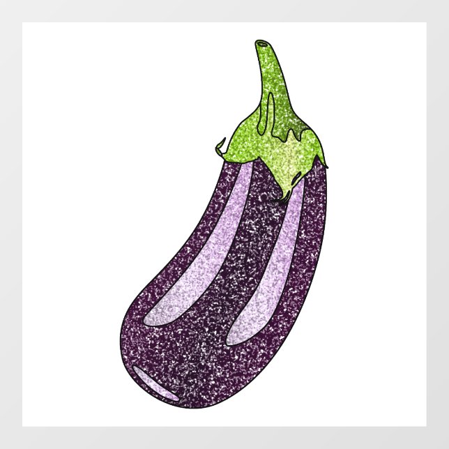 Glitter Eggplant (Sheet)