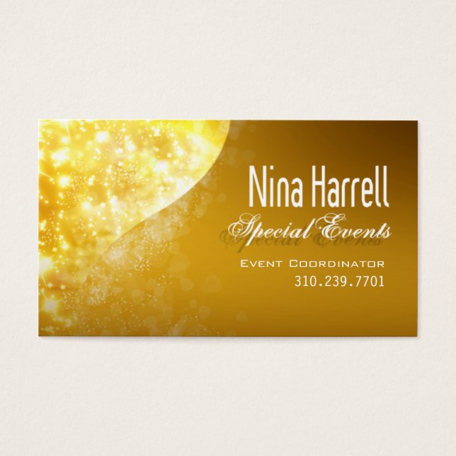 "Glitter" - Event Planner Coordinator (Front)
