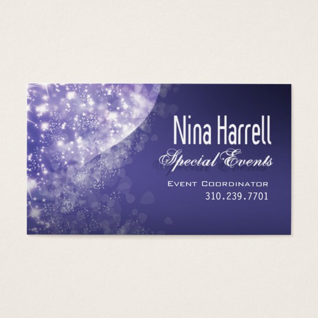 "Glitter" - Event Planner Coordinator (Front)