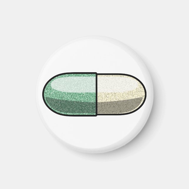 Glitter Fluoxetine Magnet (Front)