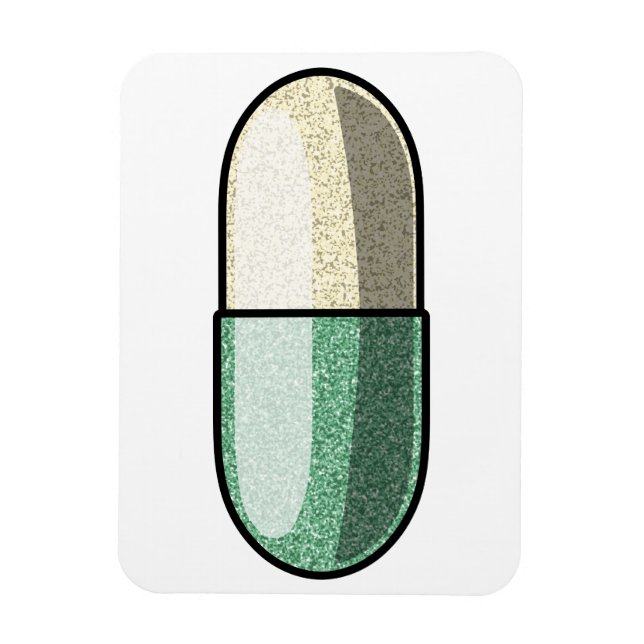 Glitter Fluoxetine Magnet (Vertical)