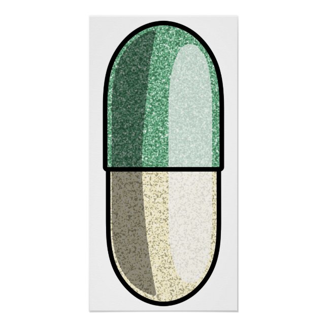 Glitter Fluoxetine Poster (Front)
