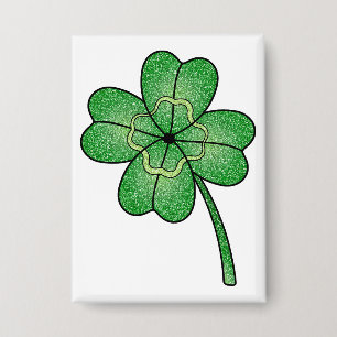 Glitter Four Leaf Clover