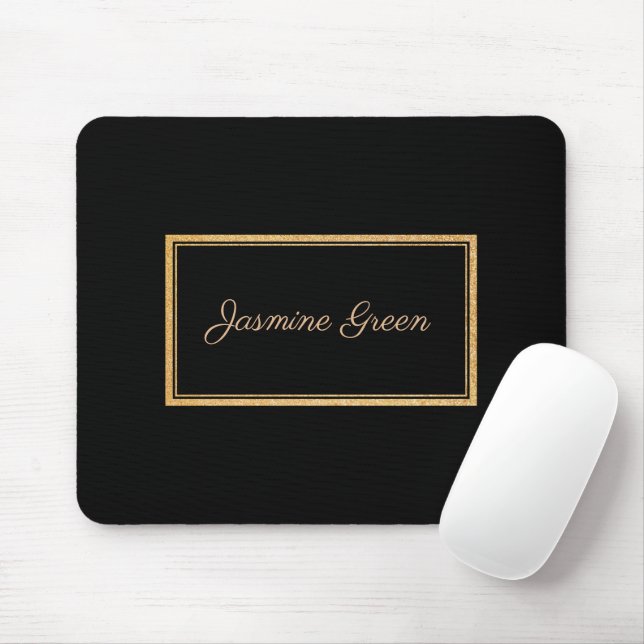 Glitter Frame Mouse Pad (With Mouse)