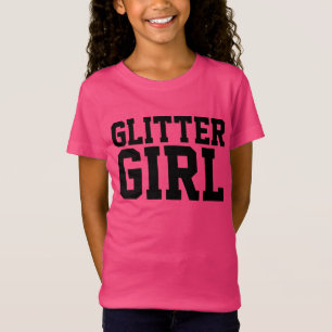 GLITTER GIRL GIRLS T-SHIRTS