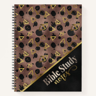 "Glitter & Grace" Notebook (Bible Study #20)