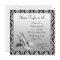 Glitter High Heels Black Damask Birthday Party