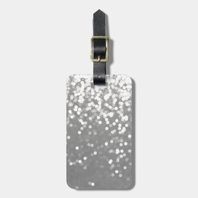 Glitter in the Air ✨ Luggage Tag (Front Vertical)