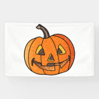 Glitter Jack O'Lantern