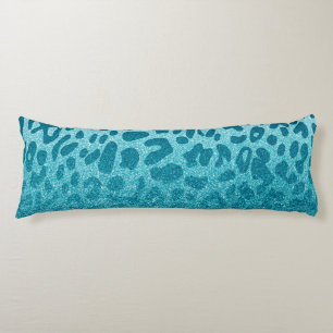 Glitter Leopard Body Cushion