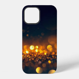 glitter lights grunge background, glitter defocuse iPhone 12 case