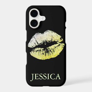Glitter Lips Girly Pattern