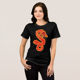 Glitter Lunar New Year of the Dragon Tri-Blend Shirt