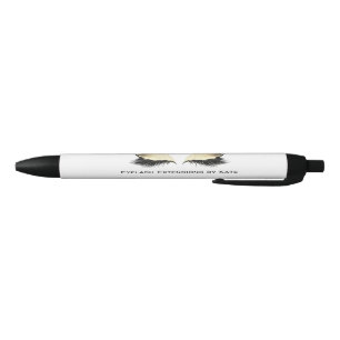 Glitter Makeup Eyes Glitter Lashes Gold White Blac Black Ink Pen