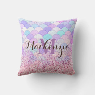 Glitter Mermaid Cushion