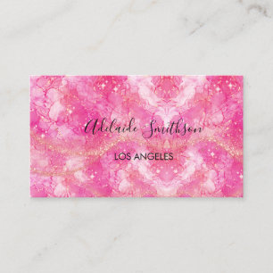 glitter opal background  business card