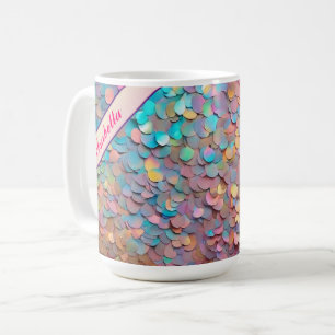 Glitter Opal Holographic Modern Collection Coffee Mug