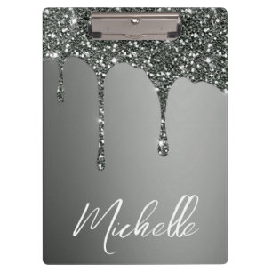 Glitter Paint Drip  Clipboard