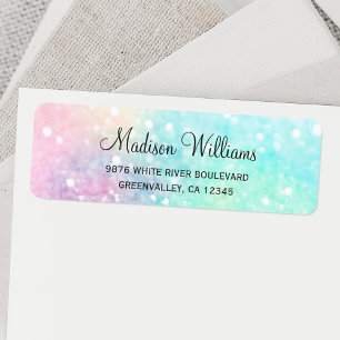 Glitter Pastel Bokeh Girly Colourful Pattern