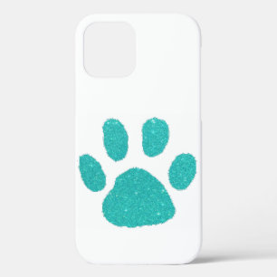 Glitter pawprint Case-Mate iPhone case