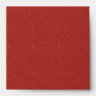 Glitter Red Black Linen Envelopes