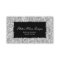 Glitter Silver Elegance Business Cards