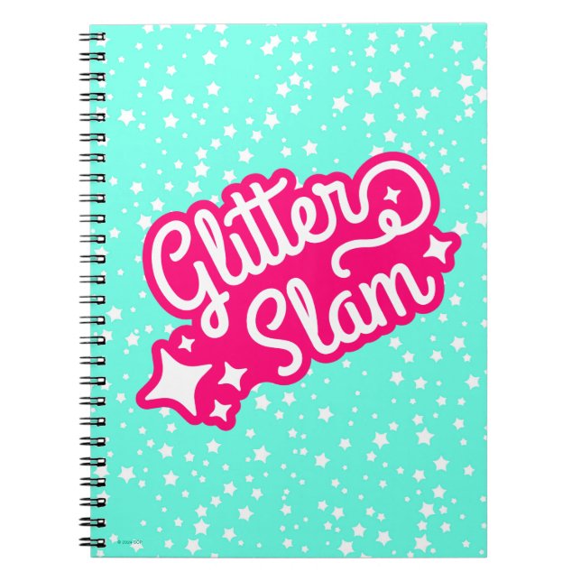Glitter Slam Notebook (Front)