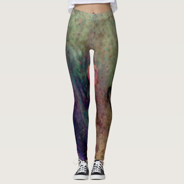 Glitter Slime Leggings (Front)