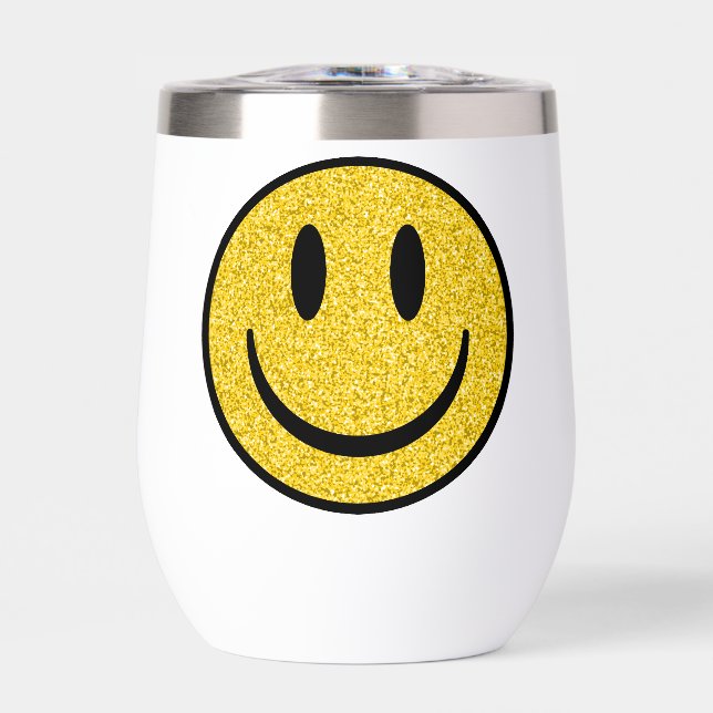 Glitter Smile Face (Front)