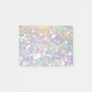 glitter sparkle silver fun artsy post it note