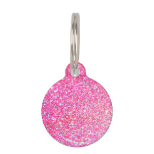 Glitter Sparkley Diamond Pet Tag